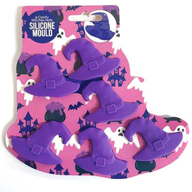 Halloween Witches Hats Silicone Mould 6 Cavity