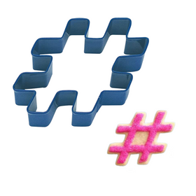 Hashtag # Cookie Cutter