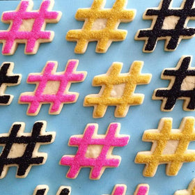 Hashtag # Cookie Cutter