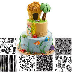 Hawaiian Texture Sheets 6pcs