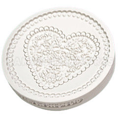 Katy Sue Heart Lace Cupcake Mould