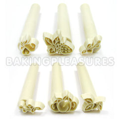 Holly Embossing Sticks Fruit 6pcs