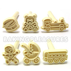 Holly Embossing Sticks Toytime 6pcs