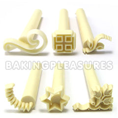 Holly Mini Embossing Sticks Borders 6pcs