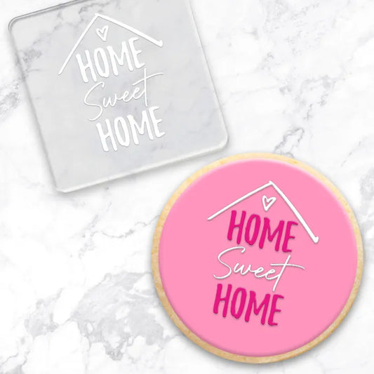 Home Sweet Home | Cookie Debosser Stamp