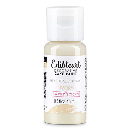 Sweet Sticks Edible Art Paint IVORY15ml