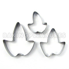 Ivy Leaf Cutters 3pcs