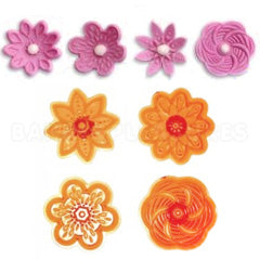 JEM Cutters Fantasy Cupcake Tops Cutters Set 2 4pcs