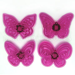 JEM Cutters Lacy Butterfly Cutters 4pcs