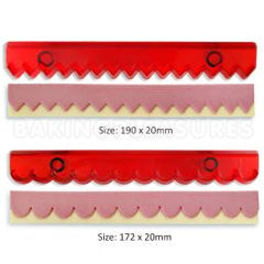 JEM Narrow Frills Cutters 2pcs
