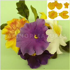 JEM Cutters Pansy and Violet Cutters 4pcs