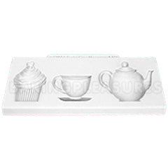 Katy Sue Afternoon Tea Silicone Mould