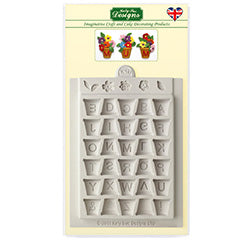 Katy Sue Alphabet Pots Silicone Mould