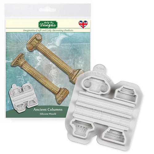 Katy Sue Ancient Columns Silicone Mould QFS