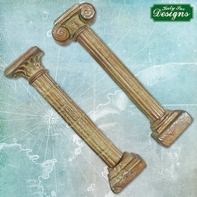 Katy Sue Ancient Columns Silicone Mould QFS