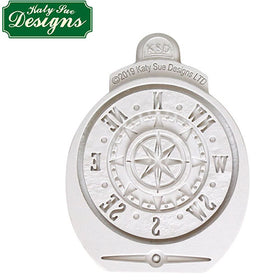 Katy Sue Antique Compass Silicone Mould