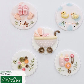 Katy Sue Baby Accessories Silicone Mould