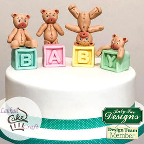 Katy Sue Baby Blocks Silicone Mould