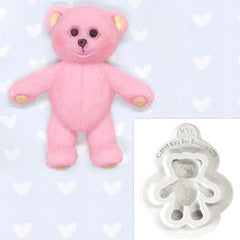 Katy Sue Baby Teddy Bear Silicone Mould