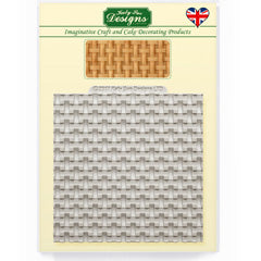 Katy Sue Basket Weave Silicone Mould
