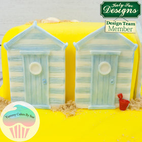Katy Sue Beach Hut Silicone Mould