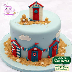 Katy Sue Beach Hut Silicone Mould