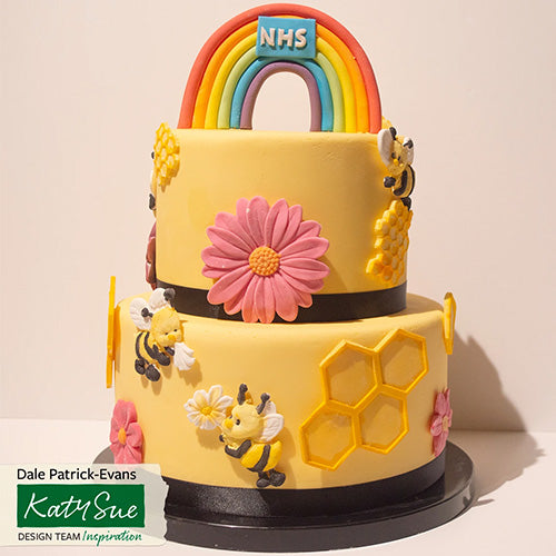 Katy Sue Big Blossoms  Silicone Mould