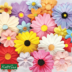 Katy Sue Big Blossoms  Silicone Mould