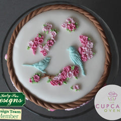 Katy Sue Blossoms & Birds Silicone Mould