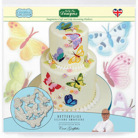 Katy Sue Butterflies Silicone Embossers
