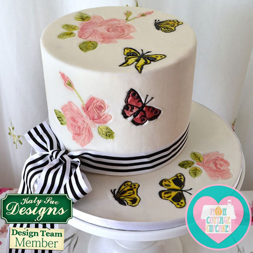 Katy Sue Butterflies Silicone Embossers