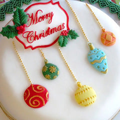 Katy Sue Christmas Baubles Silicone Mould