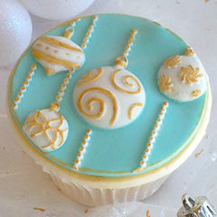 Katy Sue Christmas Baubles Silicone Mould