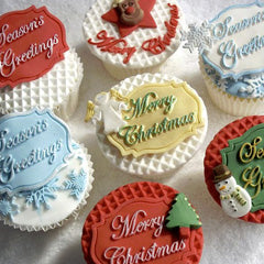 Katy Sue Christmas Embellishments Silicone Mould