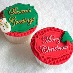 Katy Sue Christmas Embellishments Silicone Mould