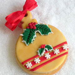 Katy Sue Christmas Holly Trio Silicone Mould