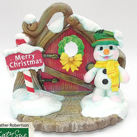 Katy Sue Christmas Snowman Silicone Mould