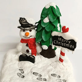 Katy Sue Christmas Snowman Silicone Mould