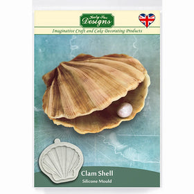 Katy Sue Clam Shell Silicone Mould QFS