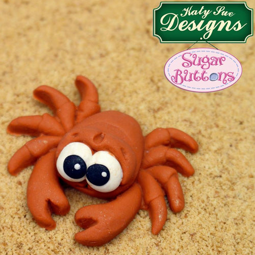 Katy Sue Sugar Buttons Crab & Fish Silicone Mould