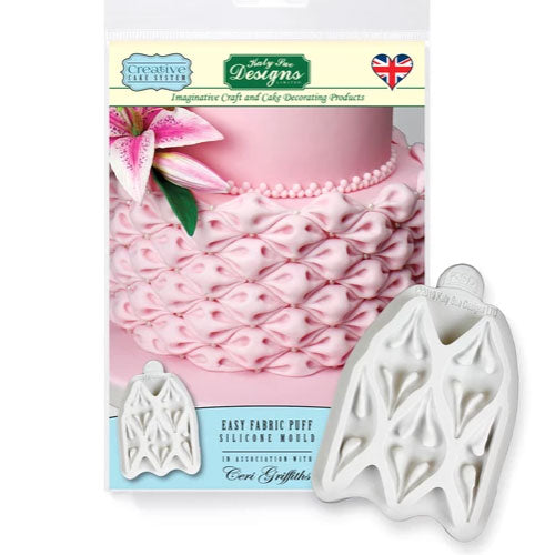 Katy Sue Easy Fabric Puff Silicone Mould