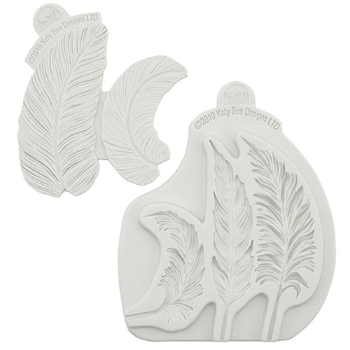 Katy Sue Feathers Silicone Mould