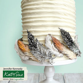 Katy Sue Feathers Silicone Mould