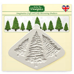 Katy Sue Fir Christmas Trees Silicone Mould