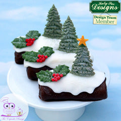 Katy Sue Fir Christmas Trees Silicone Mould
