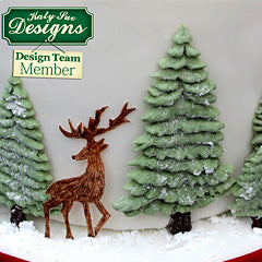 Katy Sue Fir Christmas Trees Silicone Mould