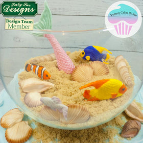 Katy Sue Fish, Seaweed and Coral Silicone Mould