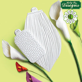 Katy Sue Flower Pro Calla Lily & Tulip Leaf Silicone Mould & Veiner
