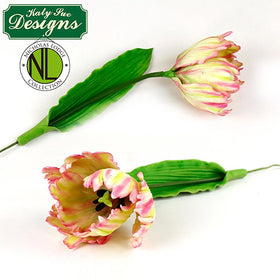 Katy Sue Flower Pro Calla Lily & Tulip Leaf Silicone Mould & Veiner