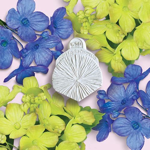 Katy Sue Flower Pro Filler Flower Hydrangea Back Veiner Silicone Mould